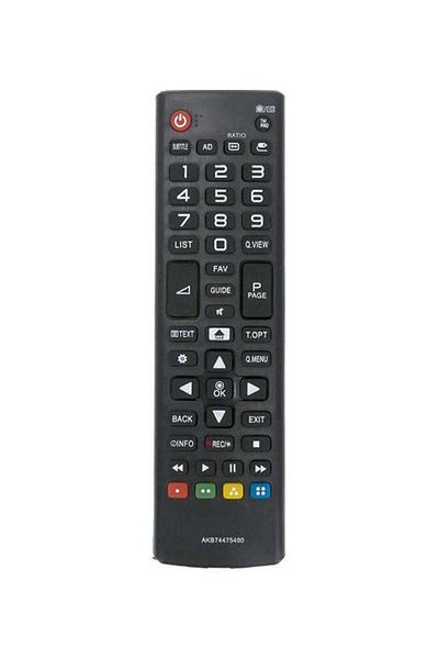 erorex Allimity Remote Control Fit For Lg Lcd Led Smart Tv Black