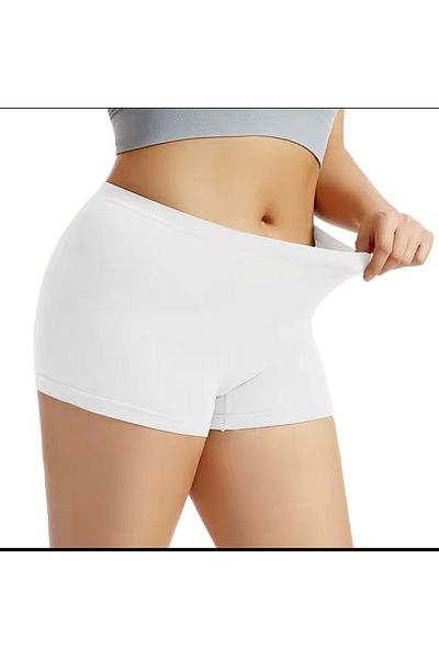 pary underwear Γυναικείο μπόξερ 3 τεμαχίων χτενισμένο βαμβακερό μπόξερ σορτς Lycra