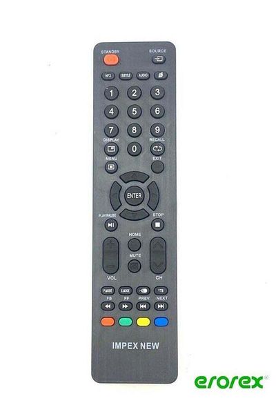 erorex Remote Controller For Impex Smart LCD LED