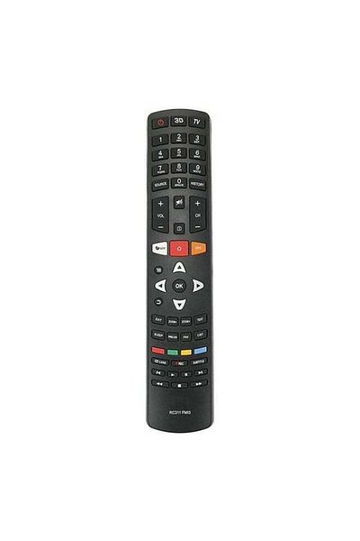 erorex Universal Replacement Remote Control For Smart TV Black
