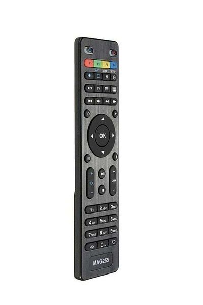 erorex Replacement Tv Remote Controller For Mag 250 254 255 260 261 270 Iptv For Set Top Box Black