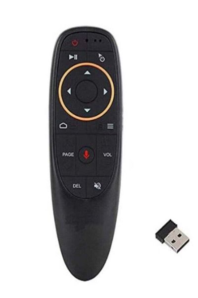 erorex G10 Voice Air Mouse 2.4GHz Wireless Voice Smart Remote Control for Android TV Box, PC, Laptop