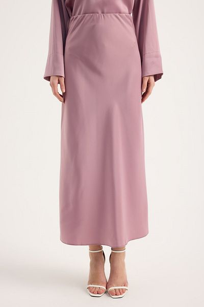 Birgül Bektaş Fusta din satin Dusty Rose