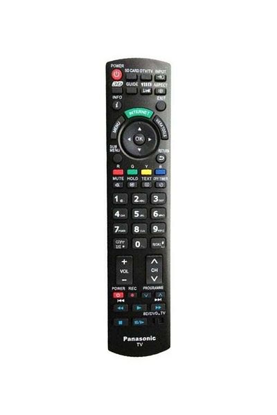 erorex Remote Control For Lcd Tv Black Green Red