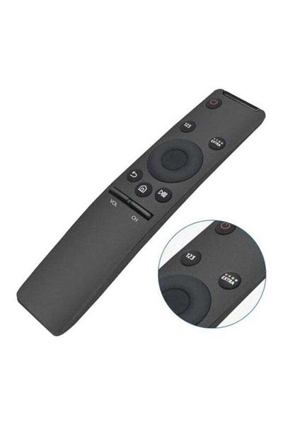 erorex Smart Tv Remote Control For Samsung Black White