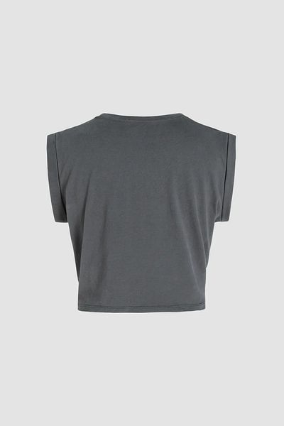 Hiccup Tricou scurt de bază cu gât rotund