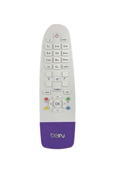 erorex Remote Control For Sport Satellite Receiver White Purple Red