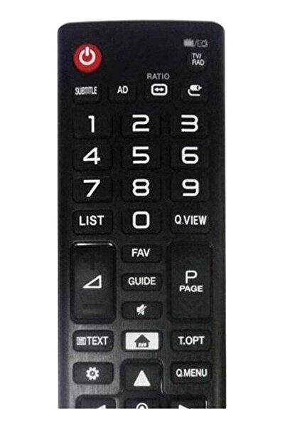 erorex ريموت كنترول لشاشة تلفاز ال جي اسود