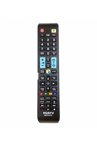 erorex Replacement Tv Remote Control Black Blue Red