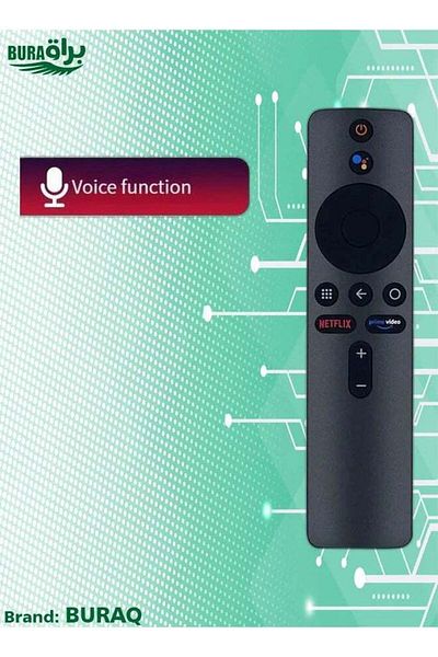 erorex M Miaoyan For Xiaomi Tv Remote Control Bluetooth Voice International Version Projector Tv Box Black