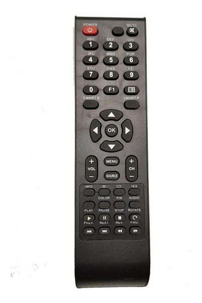 erorex Remote Control For Lcd Led Tv Black