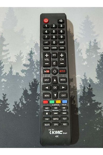 erorex Universal Replacement Remote Control for KMC Smart TV - Easy Navigation and Control