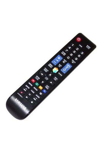 erorex Remote Control For Samsung Smart And 3D TV Black