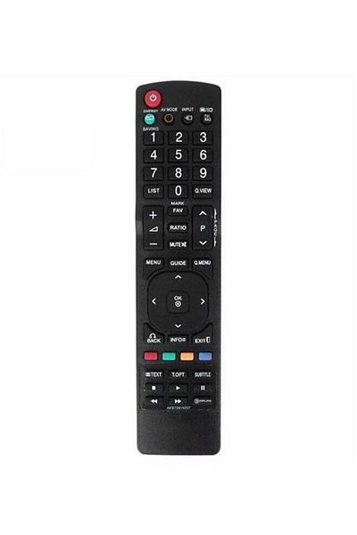 erorex Universal Remote Control For Television Black
