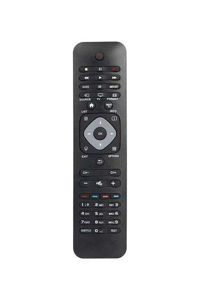erorex Universal Remote Control For Philips Lcd Led Tvs Black