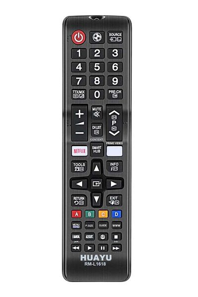 erorex جهاز تحكم عن بعد بالأشعة تحت الحمراء عالمي لجميع أجهزة التلفاز الذكية Samsung LCD LED وHD RM-L1618