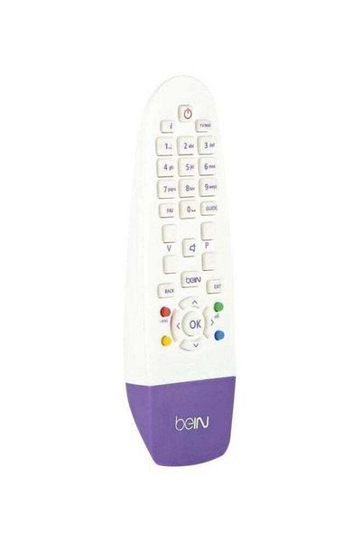erorex Remote Control For Sport Satellite Receiver White Purple Red