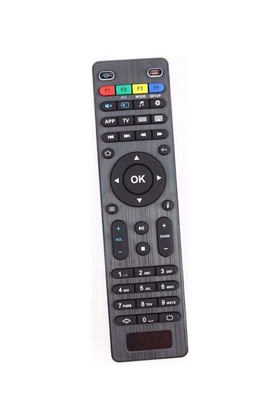 erorex Remote Control For Mag Smart TV, IPTV And Set Top Box Black