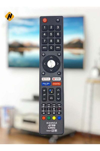 erorex New Tv Remote Control For Chiq Tv L32H7N L32H7S U43H7An Lcd Led Android Tv