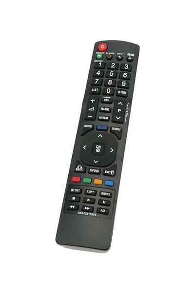 erorex Remote Control For Almost All LG Television Sets Black