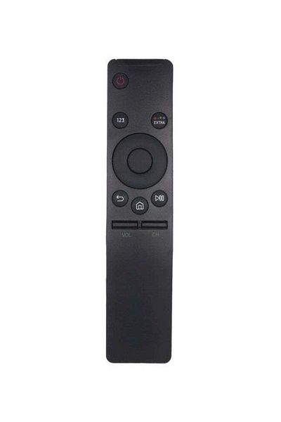 erorex جهاز تحكم عن بعد لاسلكي بالأشعة تحت الحمراء لتلفزيون سامسونج 4K أسود
