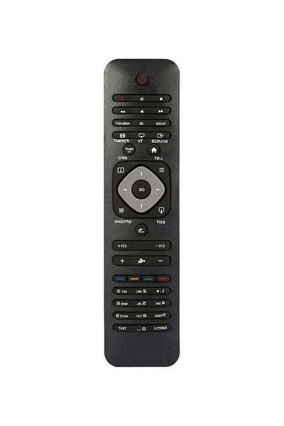 erorex Universal Remote Control For Plasma And Smart Tv Black