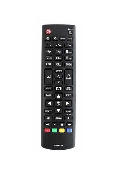 erorex Universal Remote Control For Television Black