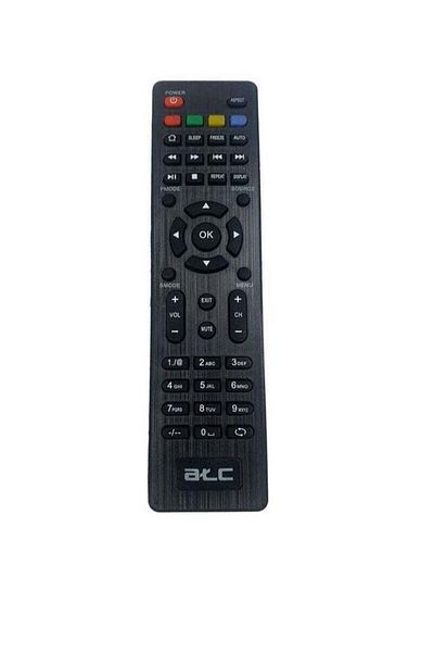 erorex Universal Infrared TV Remote Control Black for LED ATC TVs