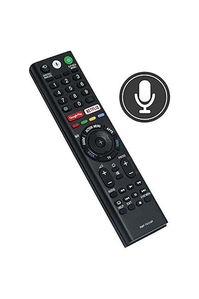 erorex جهاز التحكم عن بعد البديل RMF-TX310P مناسب لتلفزيون Sony A8G OLED 4K Ultra HD الذكي (Android TV)