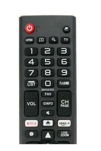 erorex استبدال جهاز التحكم عن بعد لتلفزيون LG باللون الأسود