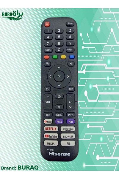 erorex Remote Control For Hisense Tv