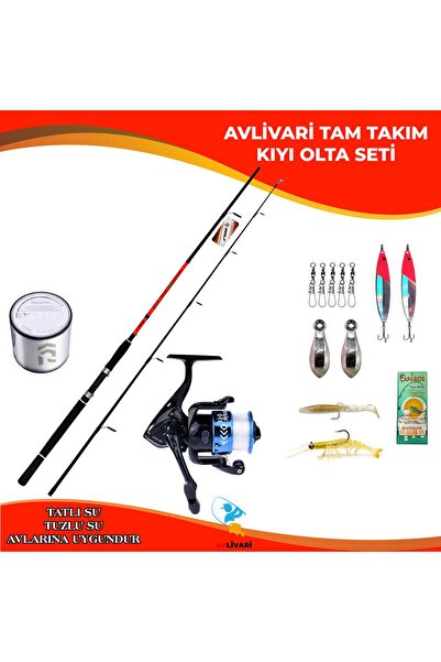Wily Feeder 270 Cm 10-35 Gr Avlivari Ecco 4000 Olta Makinası 14 Parça Tam Tak...