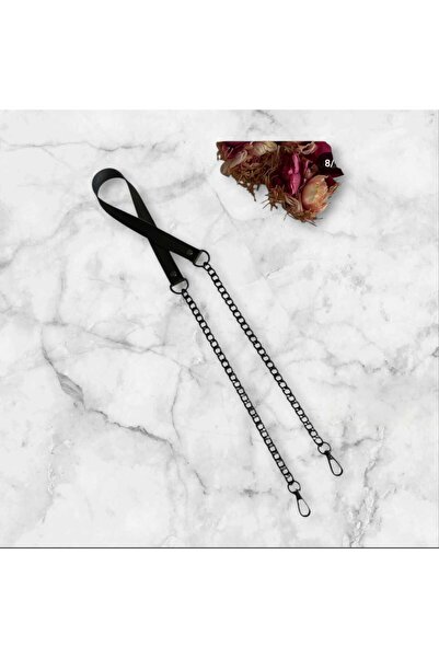 Eyfel Chain Strap for Knitted Bag and Handmade Bags Leather Detailed