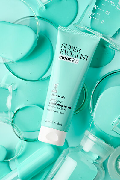 Super Facıalıst Super Facialist Niacinamide İçeren Arındırıcı & Aydınlatıcı Kil Maskesi 125 ML