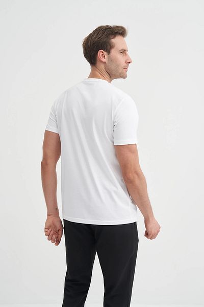 Cazador Μπλουζάκι Jazz 4166 Slim Fit Crew Neck Βαμβακερό εμπριμέ μπλουζάκι