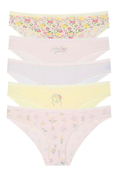 Berrak 11375 Women's 5 Piece Assortment Bikini
