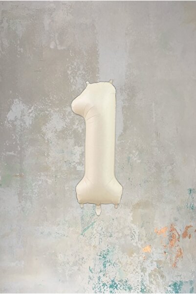 Partile Deniz Kumu Rakam Folyo Balon 76 Cm Parti Eğlence Kutlama Doğum Günü