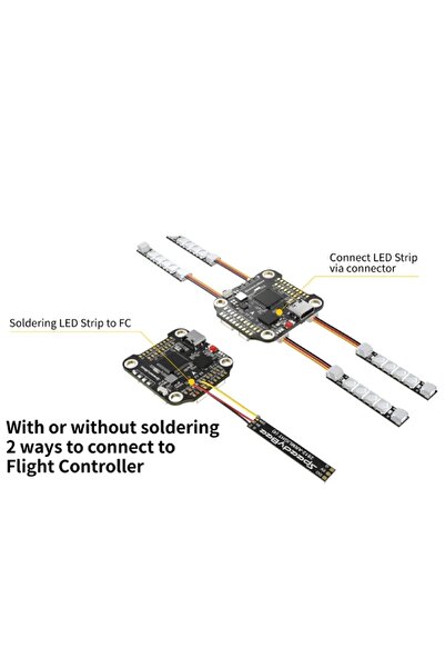 Choice 4pcs Speedybee Programable 2812 Arm Led Light Armlight 5v Rgb For Rc Fpv Racing Freestyle Whoop D...