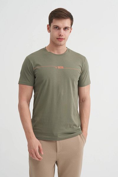 Cazador Crew Neck Slim Fit Cotton T-Shirt