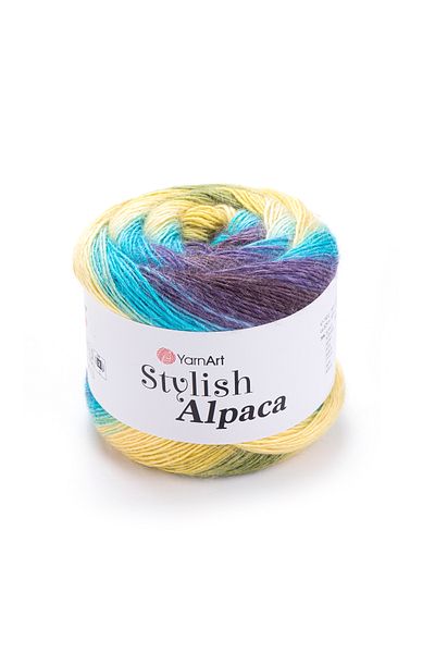 Yarnart ΕΒΡΟΥΛΙ ΧΕΙΡΟΠΟΙΗΤΟ ΝΗΜΑ ΠΛΕΚΤΟΣ - ΚΟΜΨΟ ALPACA Ebulli-7714