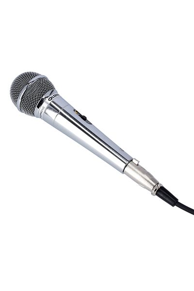 Olsenmark Professional Dynamic Wire Microphone Metal Body  High Quality Sound and Low Noise