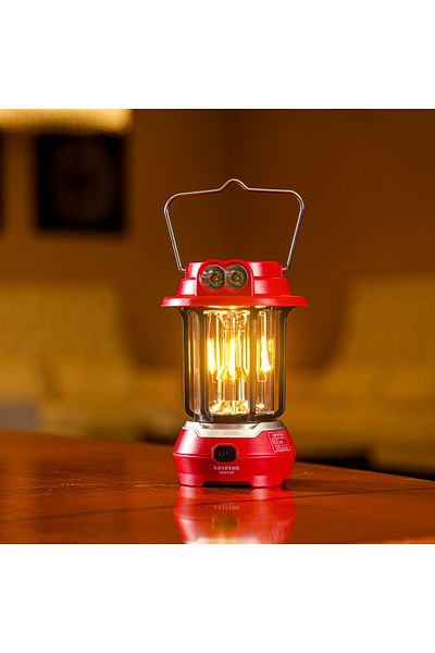 KRYPTON LED Emergncy Lantern with Solar Panel-KNE5187|Super Bright&Long Hours Working 2 Year Waranty