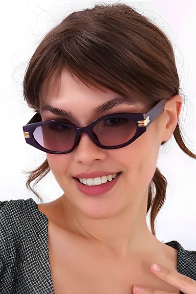 MACERATİ Lux Purple Women's Sunglasses