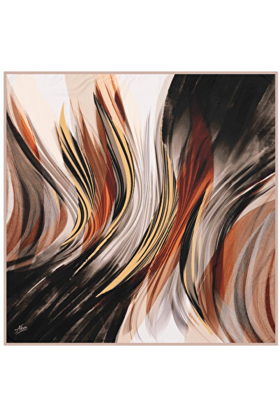 Aker 90X90 Aker Polyester Tivil Eşarp