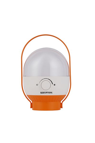 KRYPTON Rechargeable Emergency Lantern|KNE5022|Lithium Battery|USB Charging|Orange|2 Years Warranty