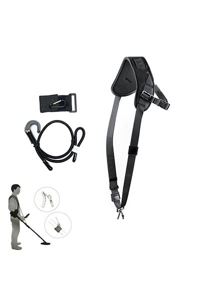 shrxy Newst Generic Detecting Load-bearing Strap Harness Sling Support For Garrett Bounty Hunter Gpx Un...