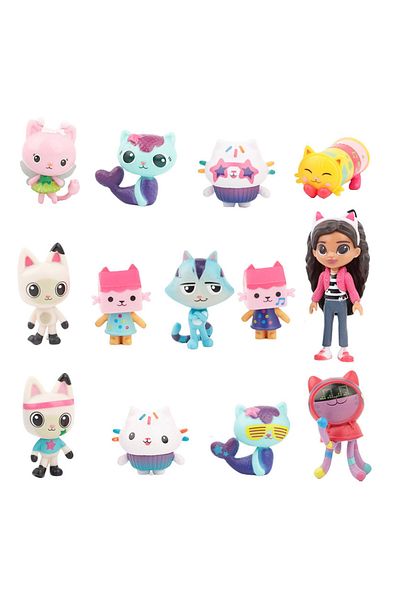 Choice About 5-8.5cm 13pcs Gabby Doll 13pcs/set Gabby's Dollhouse Action Figure Cute Doll Collection Model
