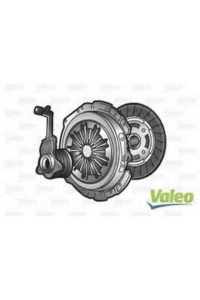 VALEO 3-Piece Clutch Kit Pressure Disc Hydraulic Bearing Ford Transit Connect 1.8 Tdci 110 Ps Gnzrz
