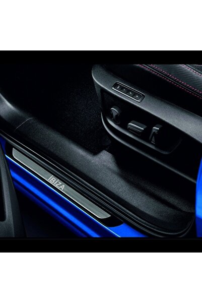 CarEste SEAT İBİZA TÜM MODELLER UYUMLU OLD KROM KAPI EŞİĞİ 4 PARÇA YAZILI
