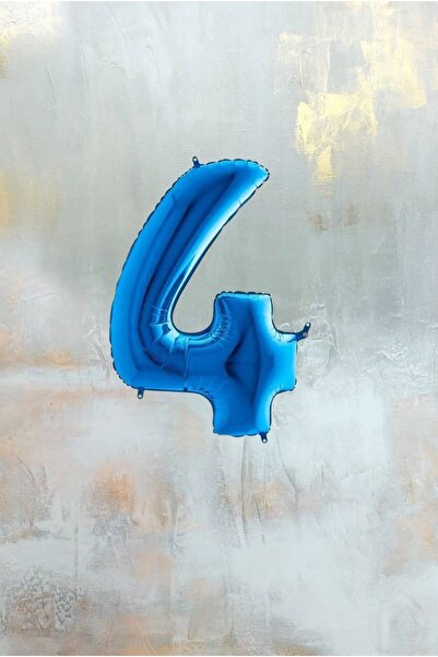 Partile Dark Blue Numeral Foil Balloon 76 cm Party Entertainment Celebration ...